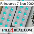 Rhinocéros 7 Bleu 9000 29